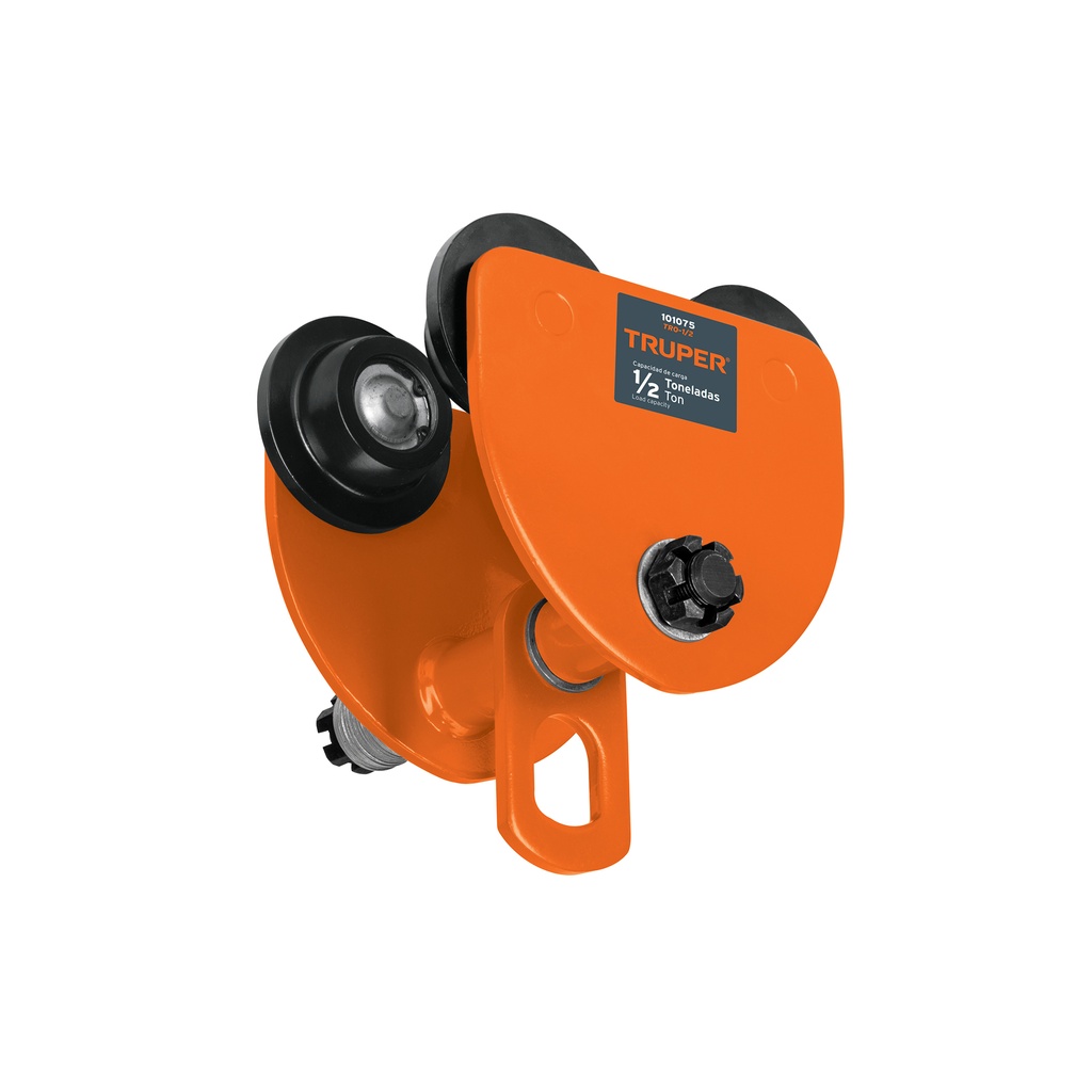 Trole de carga 1/2 ton para vigas IPS e IPR, ajustable