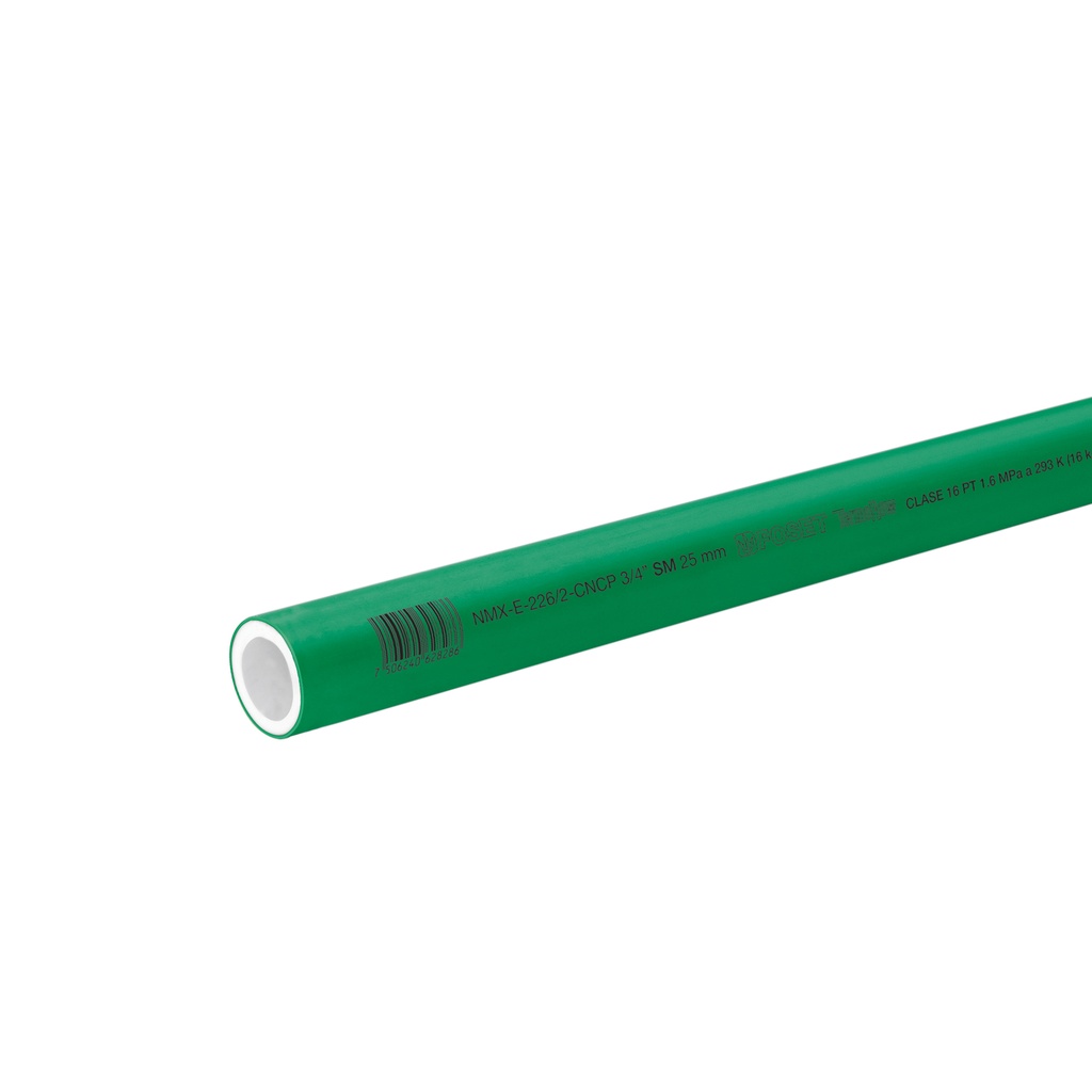 [T49898] Tubo de 3/4' de PPR hidráulico de 4 m, Foset