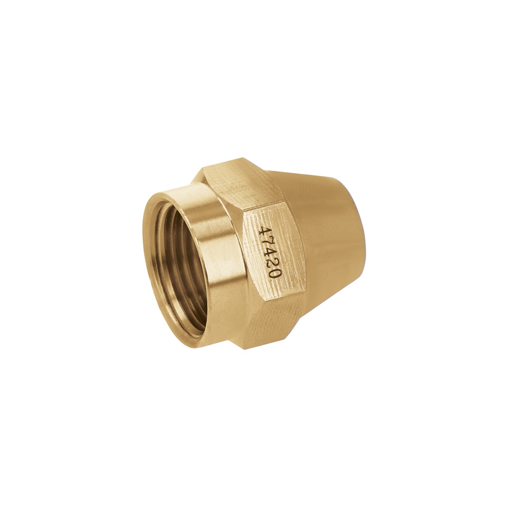 [T47420] Tuerca cónica de latón 1/2', Foset
