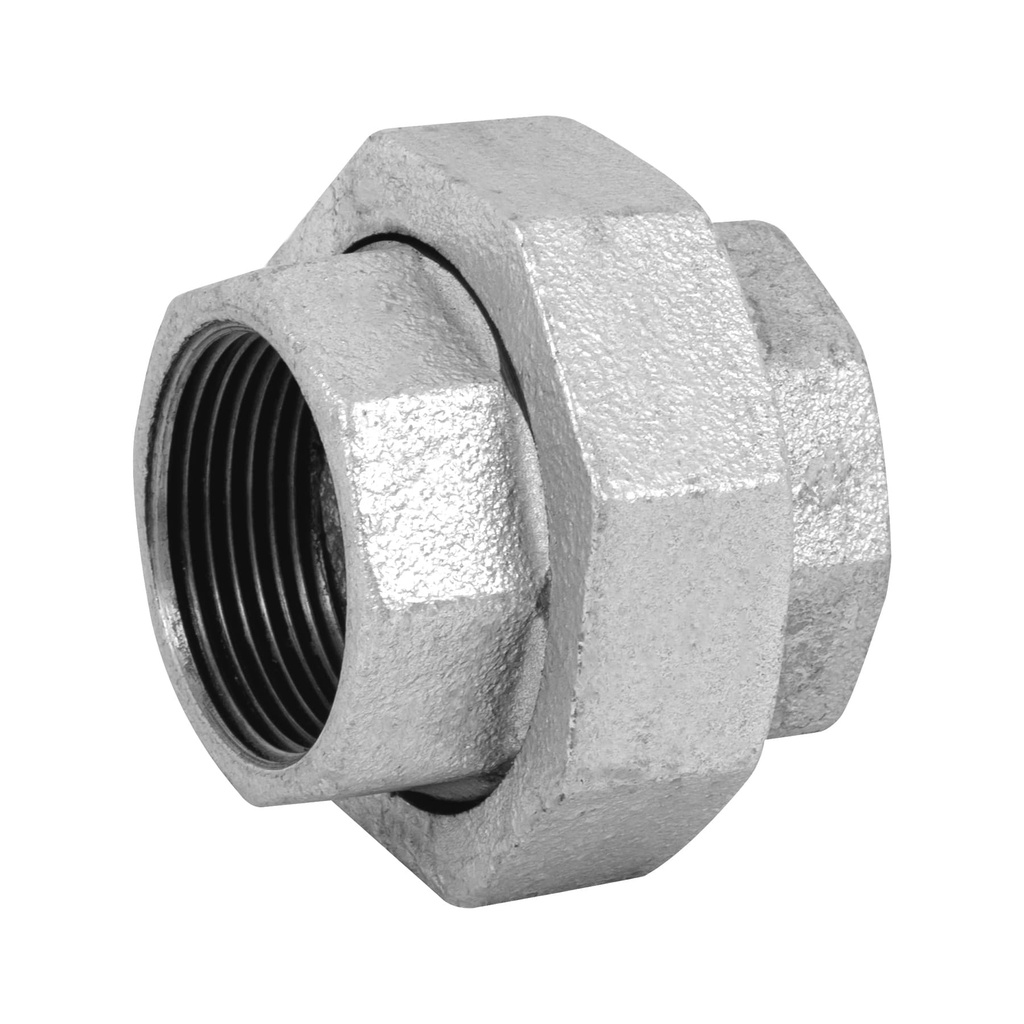 Tuerca unión 1-1/4' acero galvanizado, Foset - Pag 534