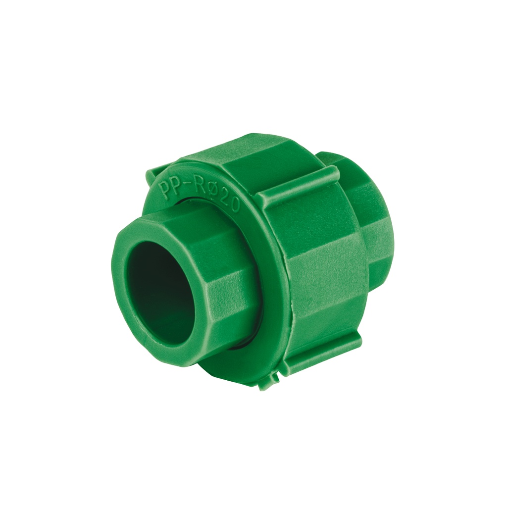 Tuerca unión PPR, plástica,  1/2', Foset
