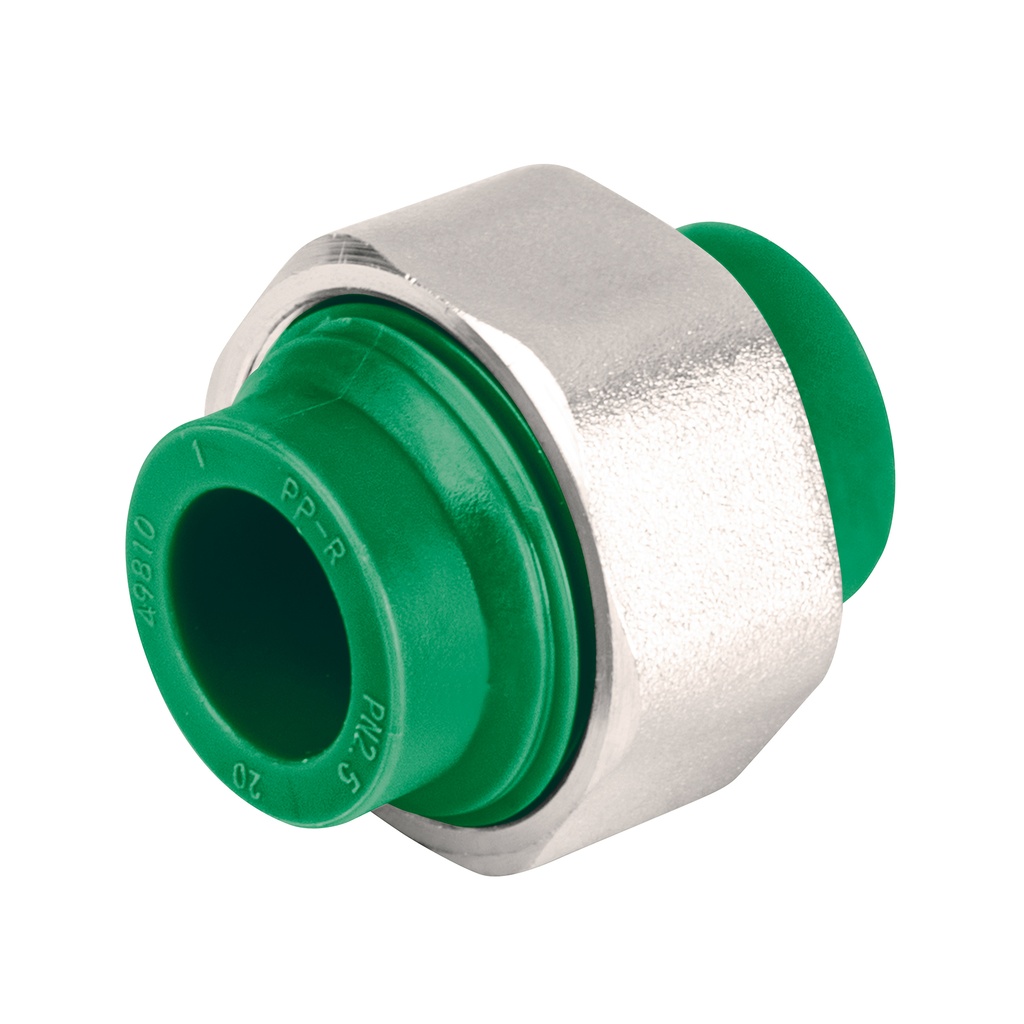 Tuerca unión de PPR 1/2' x 1/2', Foset