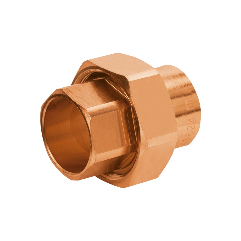 [T47624] Tuerca unión de cobre de 1', Foset Basic
