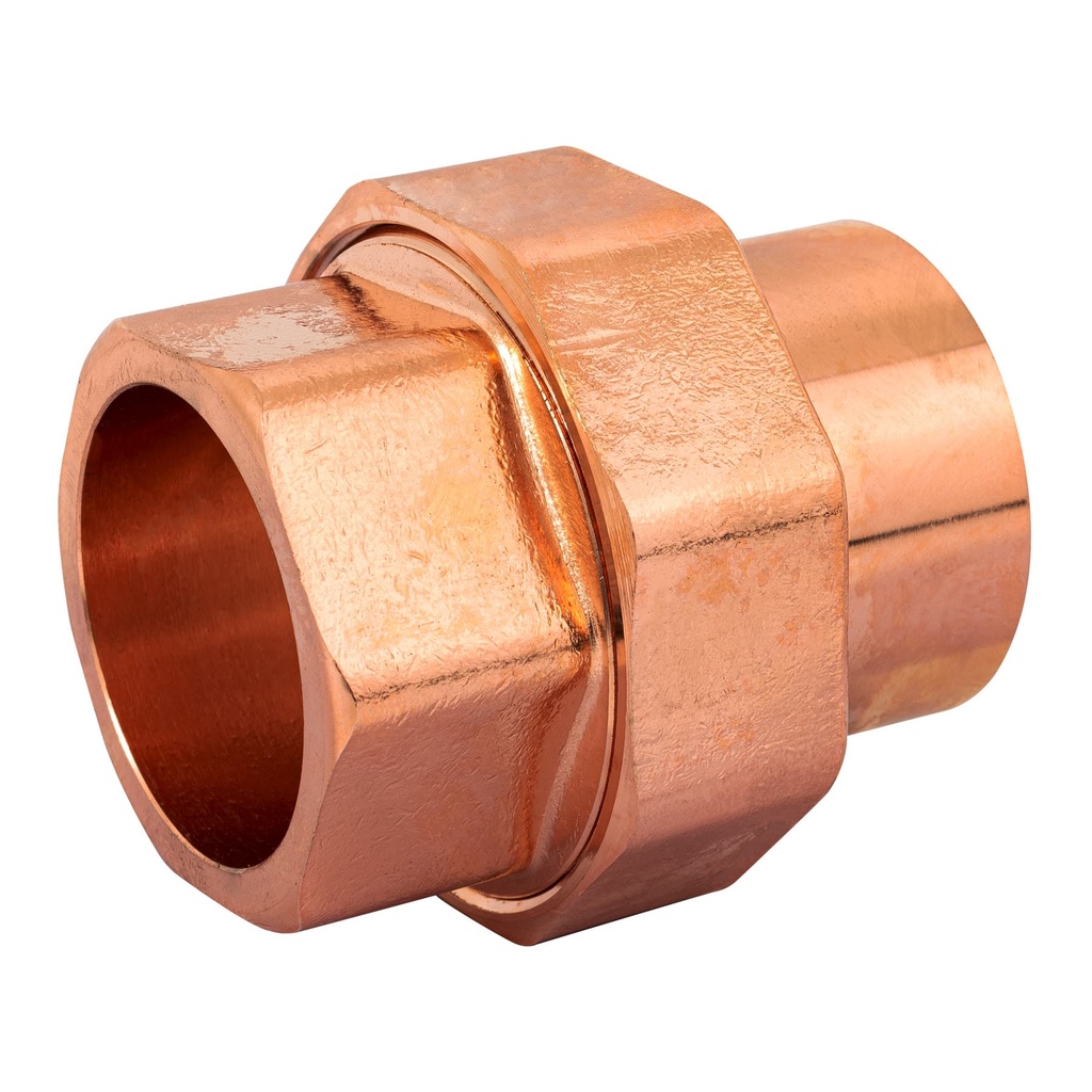 [T48902] Tuerca unión de latón cobrizado 1-1/2', Foset