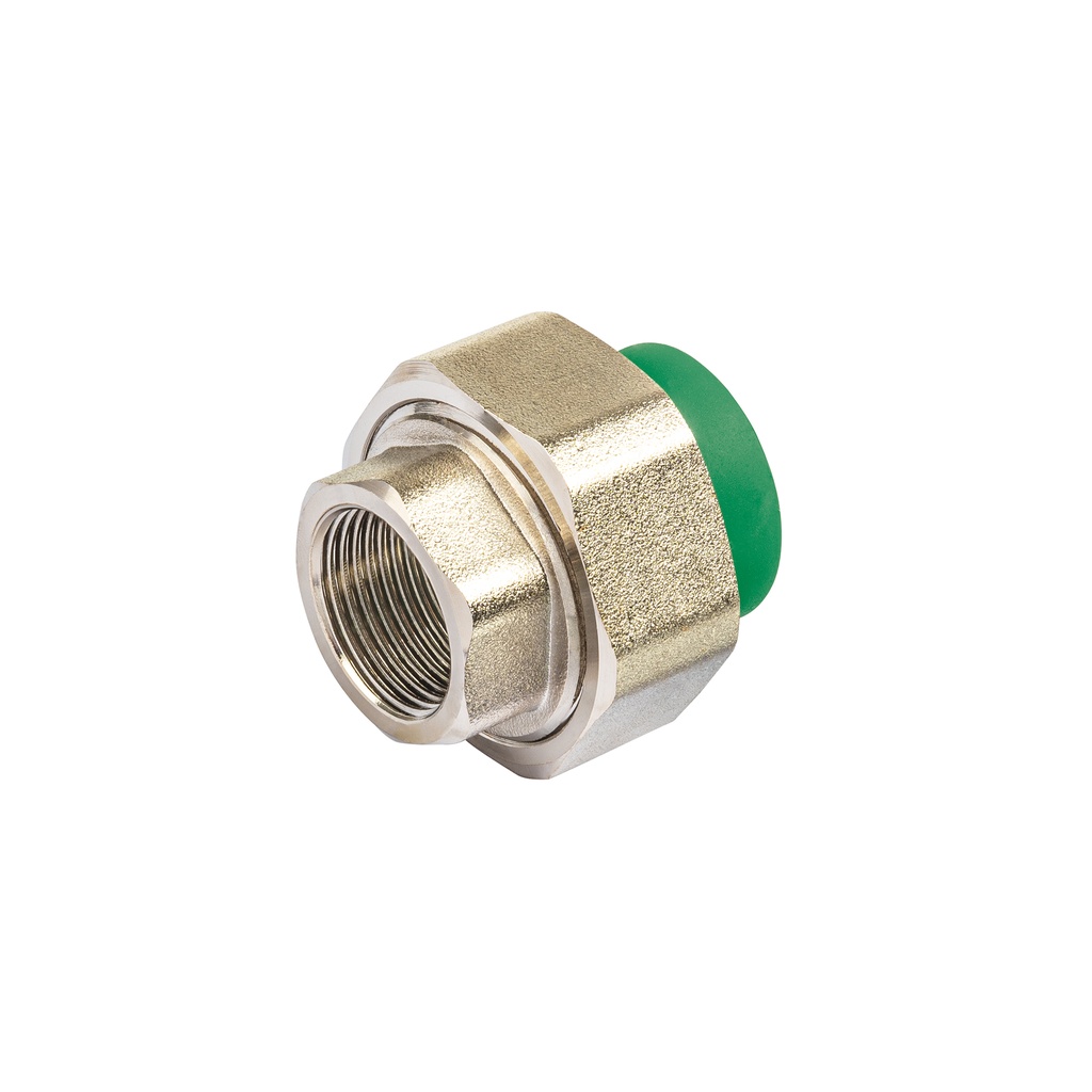 Tuerca unión mixta de PPR 3/4' x 3/4', Foset - Pag 528