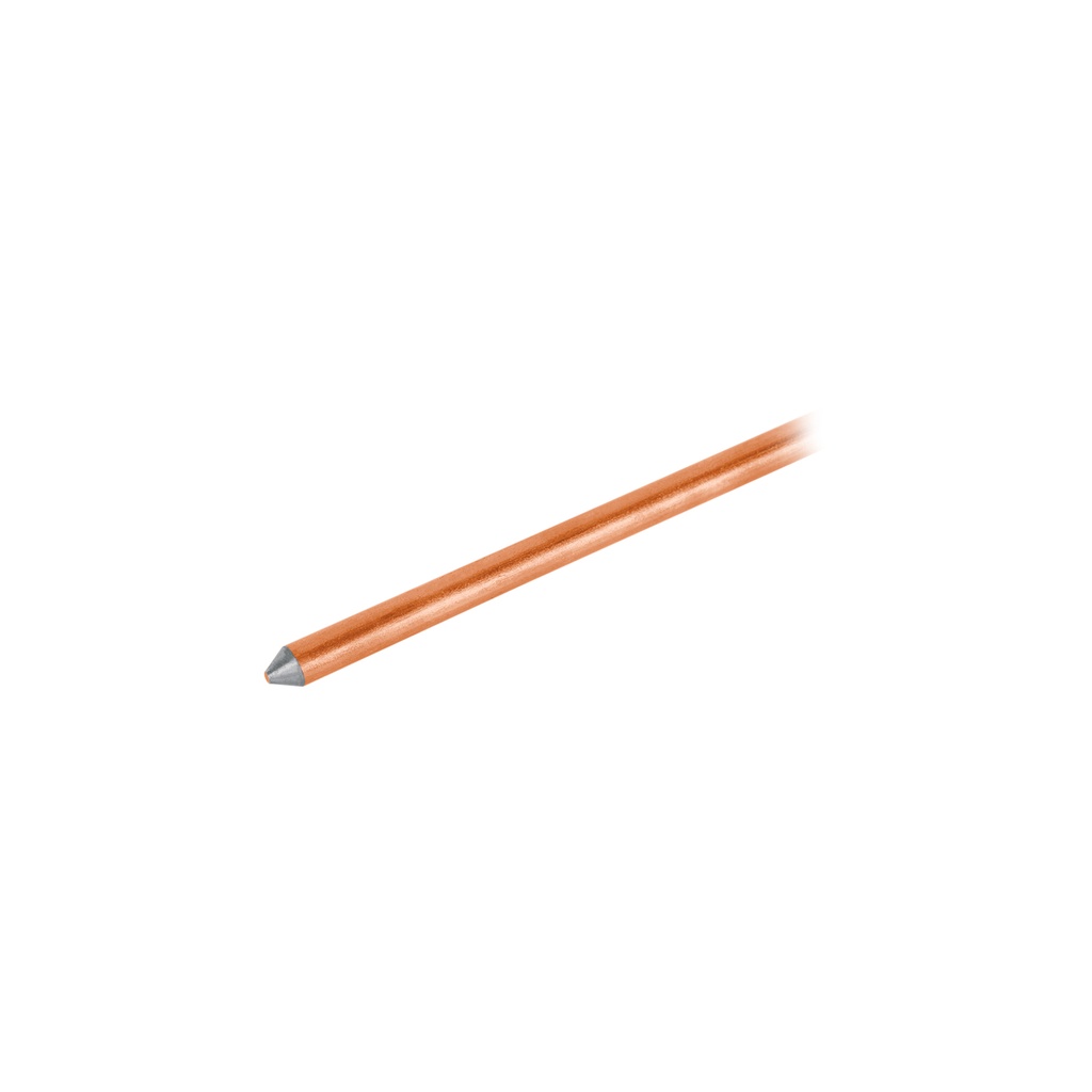 [T46124] Varilla de 1.5 m, acero revestido de cobre, de 1/2' Volteck