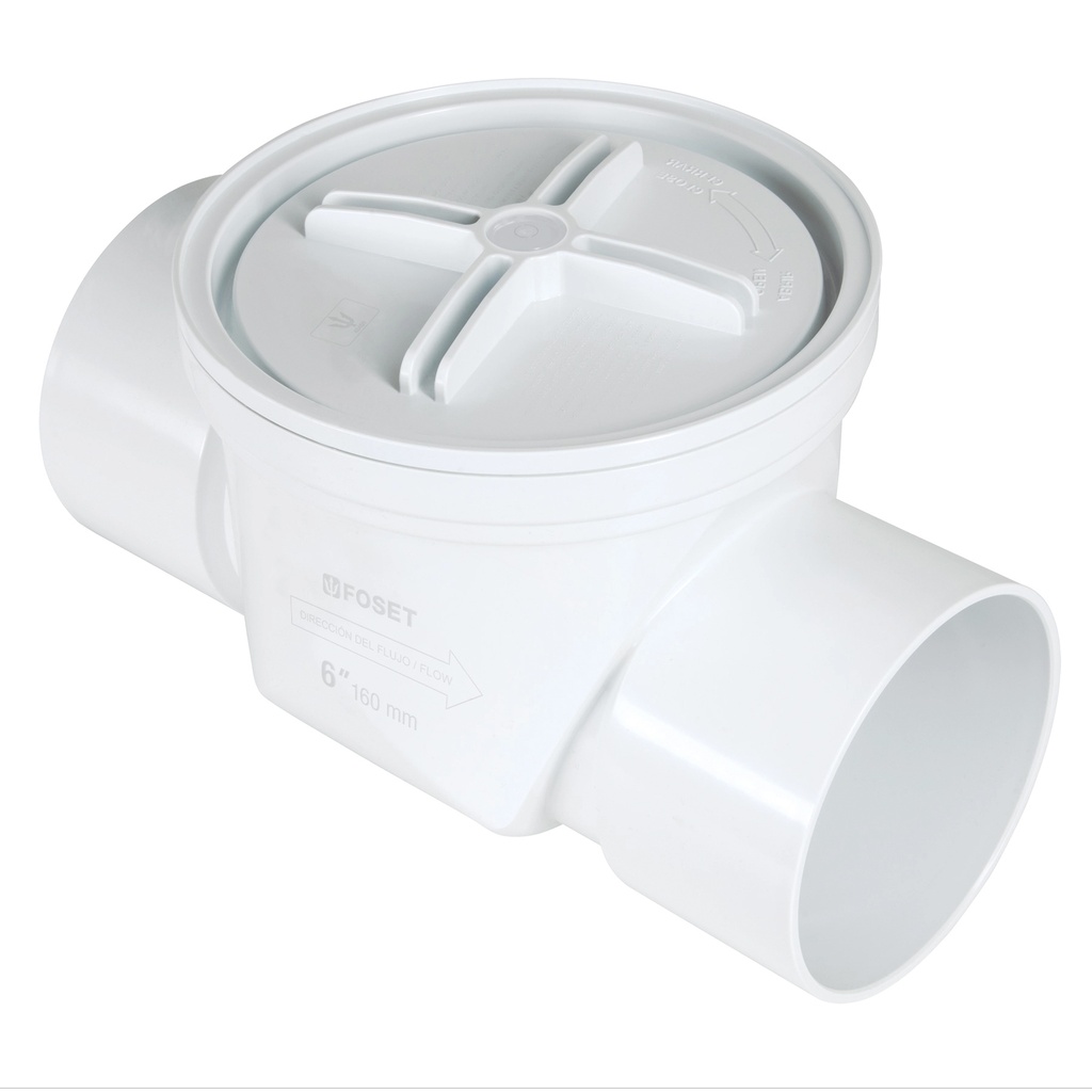 [T46469] Válvula antirretorno de ABS de 6', Foset