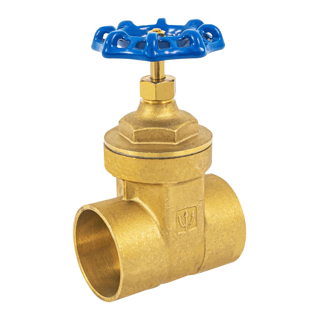 Válvula de compuerta de latón soldable de 2', Foset - Pag 536