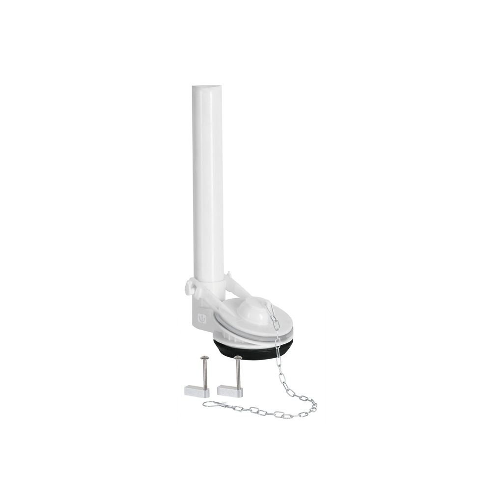 Válvula de descarga 2' para WC de 1 pza, cadena inox, Foset - Pag 723
