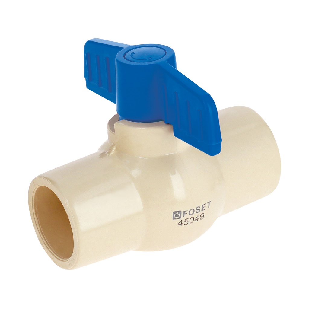 Válvula de esfera de CPVC 1', Foset