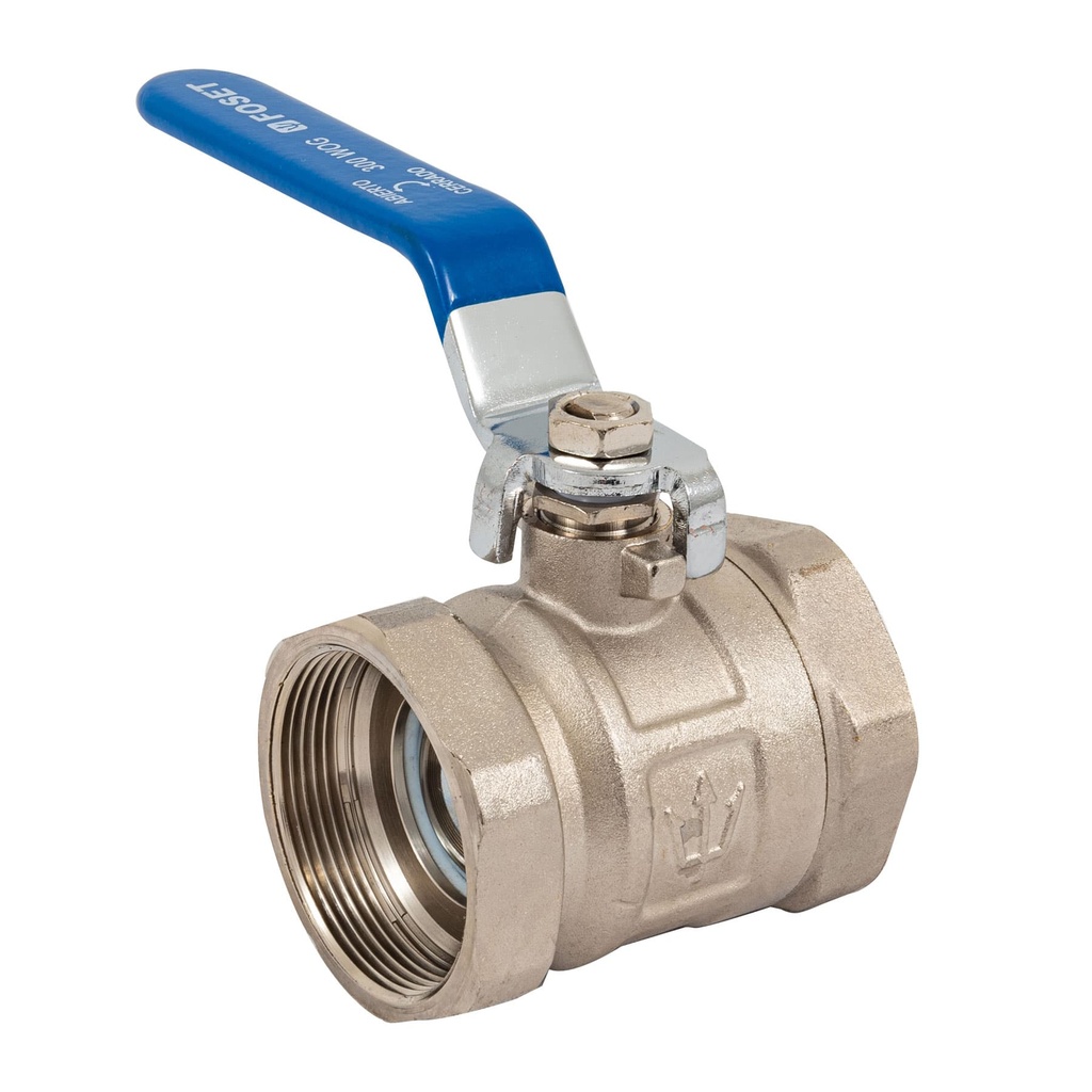 Válvula de esfera de latón, roscable 2', Foset - Pag 536