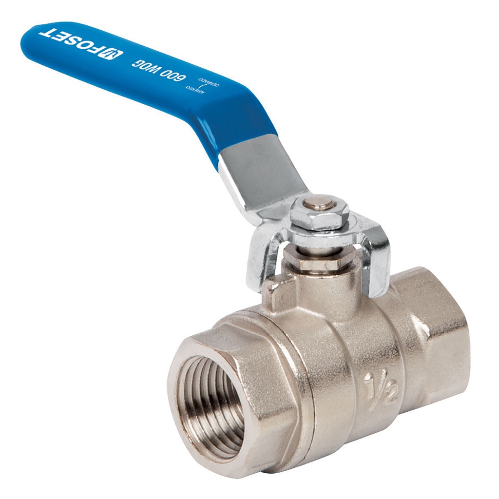 [T49475] Válvula de esfera, de latón, roscable, 1/2', alta presión - Pag 536