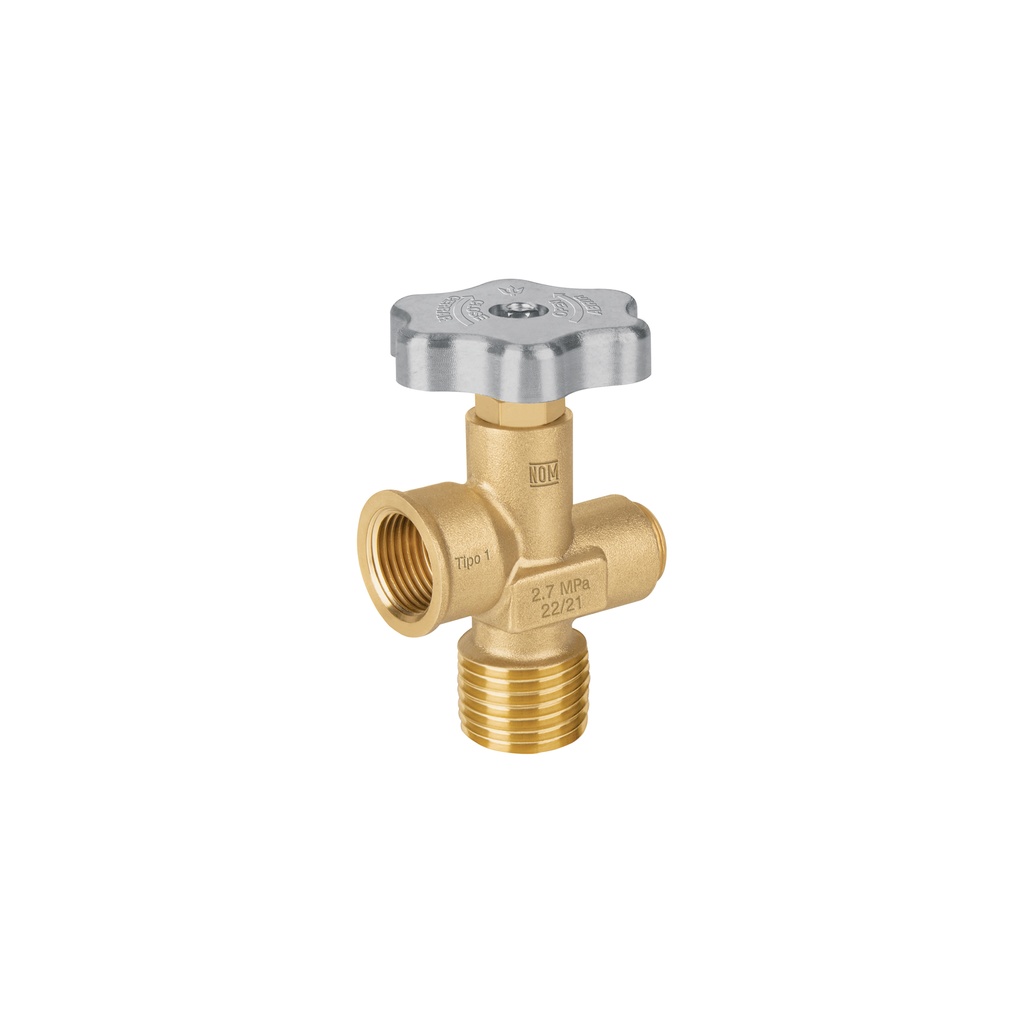 [T47651] Válvula para cilindros de gas LP hasta 45 kg, Foset