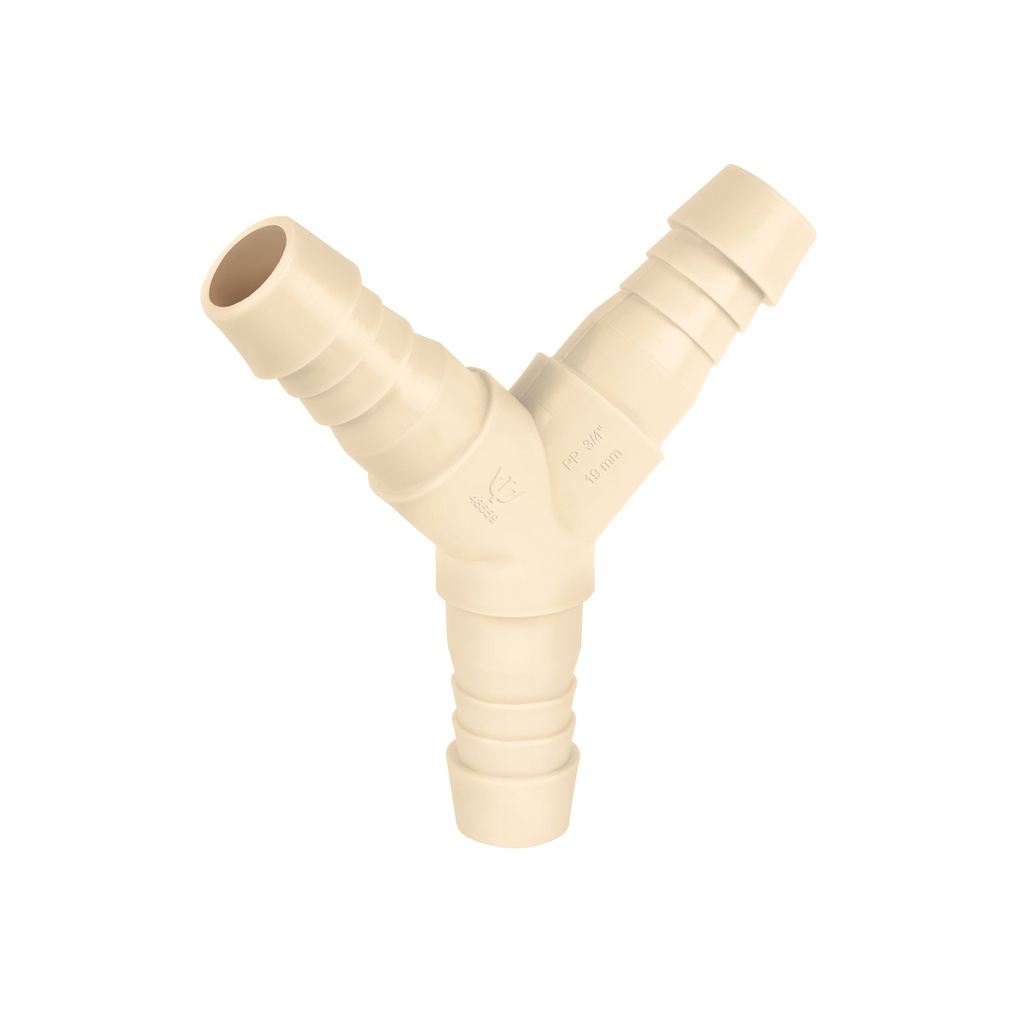 Yee inserción 3/4' de polipropileno, Foset - Pag 530