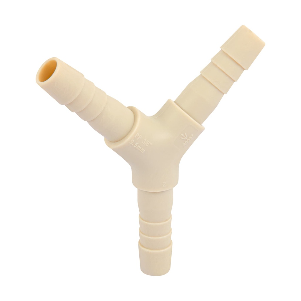 Yee inserción 3/8' de polipropileno, Foset - Pag 530