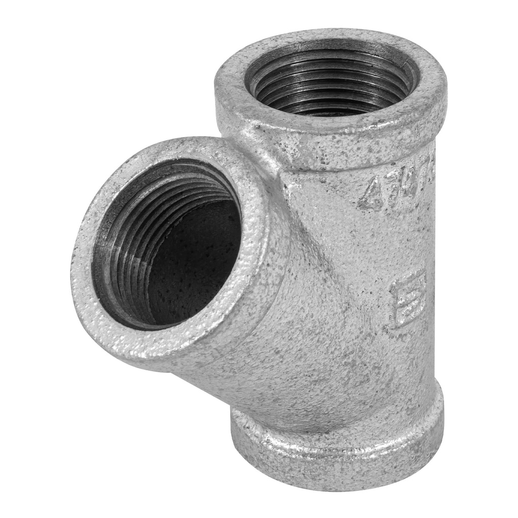 [T47475] Yee sencilla 1' acero galvanizado, Foset