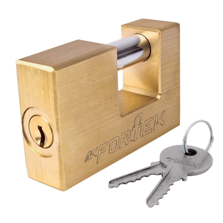 candado para cortina de laton (antipalanca) 3" blister