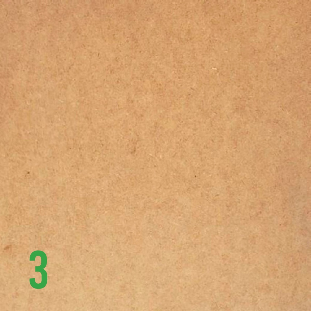 MDF Chileno de 3mm 1.22x2.44mt