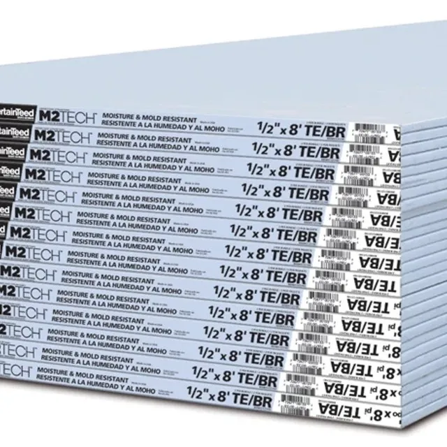 Panel de Yeso M2Tech Resistente a la Humedad 1.22x2.44mt