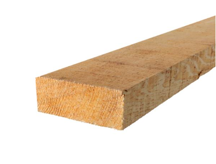 [BAR 3 1/4] Barrote de Pino de 1 3/4x3 1/4" a 2.44mt