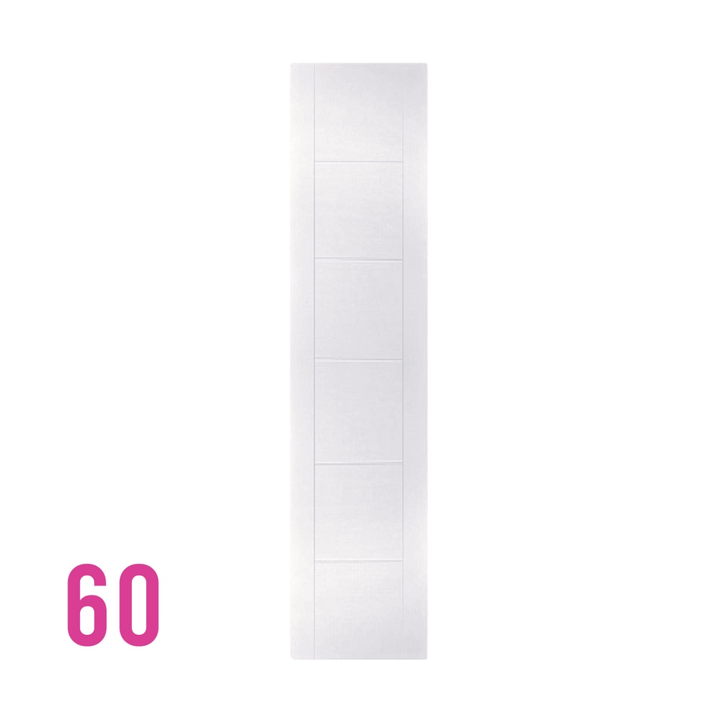 [PUE MIL 60] Puerta de Tambor Blanca Milano (60cm)