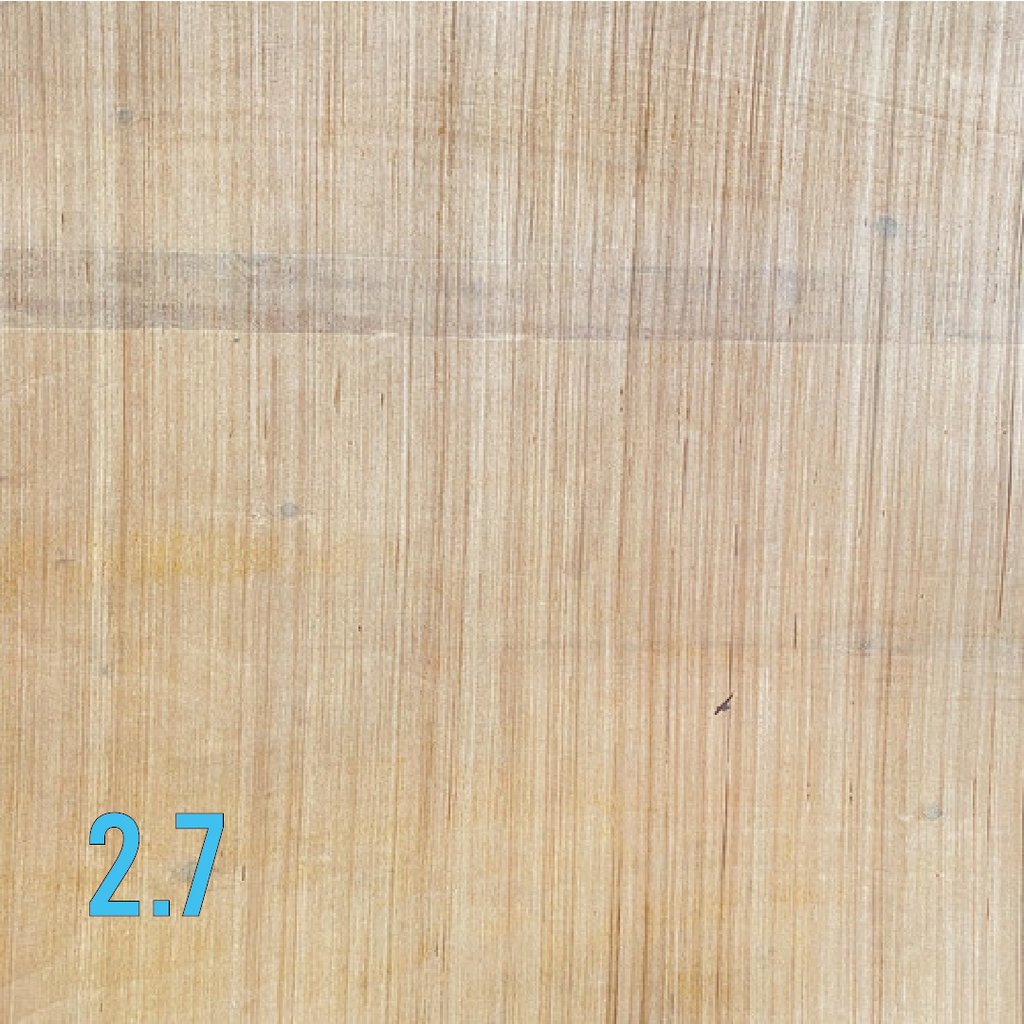 [TRI RAY 2.7] Triplay Caobilla Rayada a 1 Cara de 1.22x2.44mt (2.7mm)