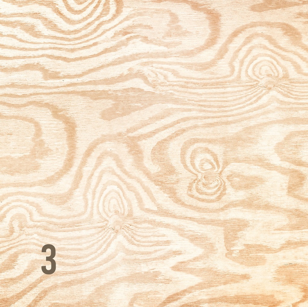 Triplay Pino a 1 Cara Chapa Delgada de 1.22x2.44mt