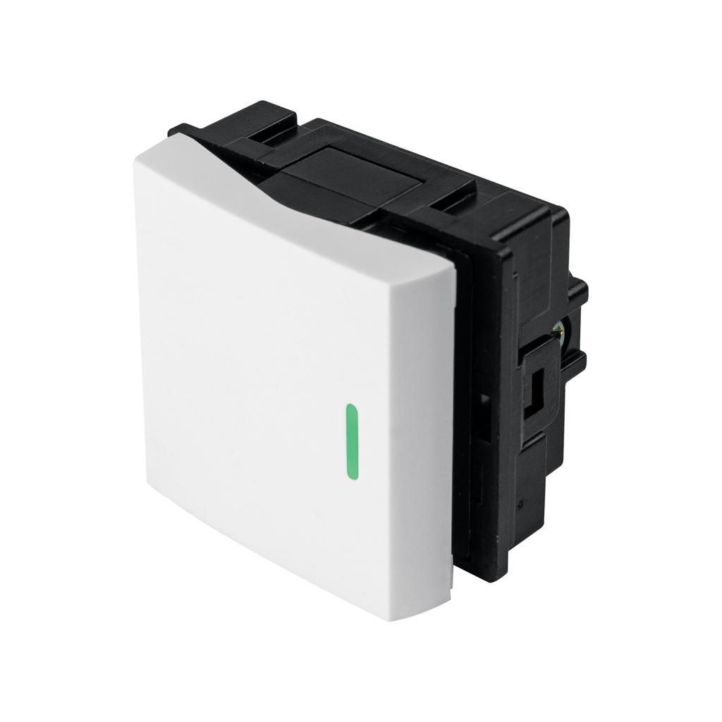 Interruptor de 3 vías de 1.5 módulos, línea Toledo, Basic - Pag 409