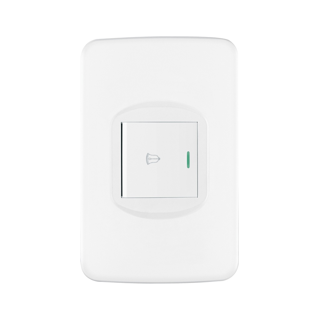 Placa armada 1 interruptor de timbre 1.5 módulos, Toledo - Pag 409