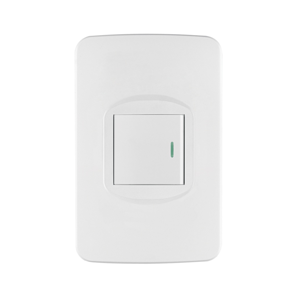 Placa armada 1 interruptor de 3 vías 1.5 módulos, Toledo - Pag 409