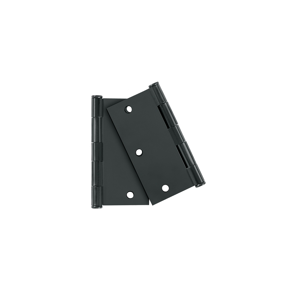 Bolsa con 2 bisagras cuadradas 3-1/2', acero negro, BASIC - Pag 578