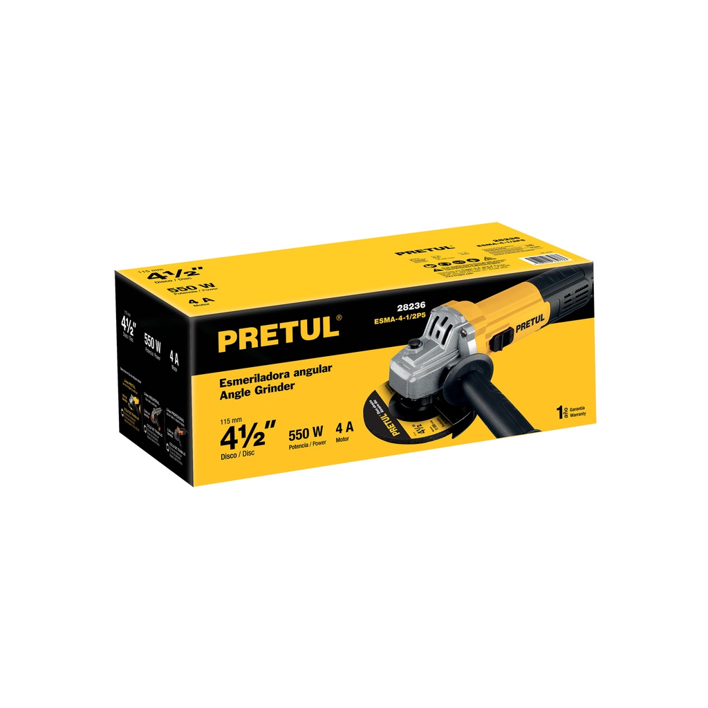 Caja de empaque de repuesto para ESMA-4-1/2P5, PRETUL