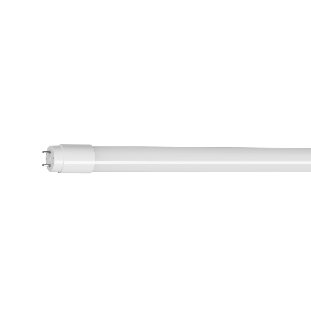 Tubo de LED T8 9 W base G13, vidrio opalino, VOLTECK BASIC