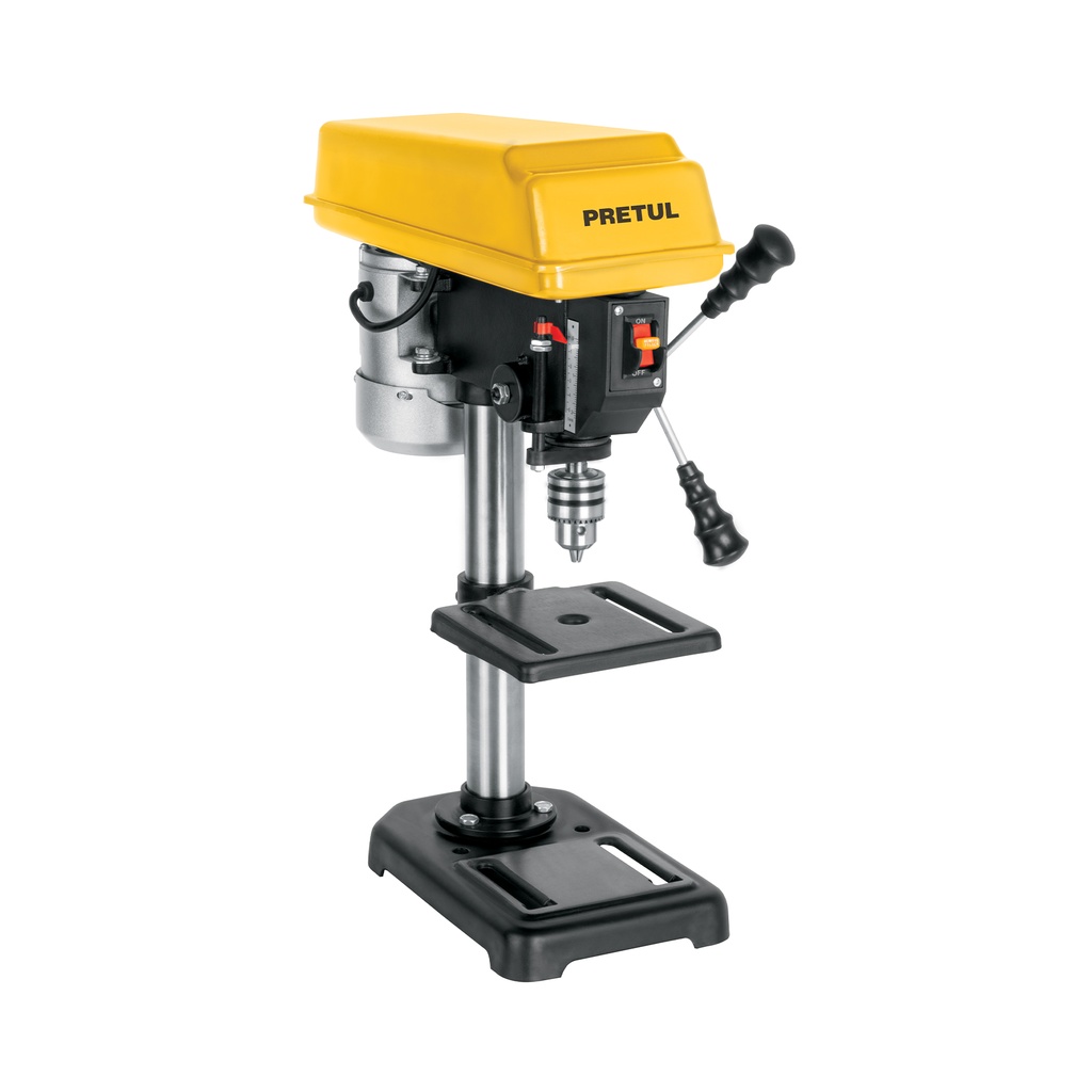 Taladro de banco 8', 1/3 HP (250 W), broquero 1/2', PRETUL