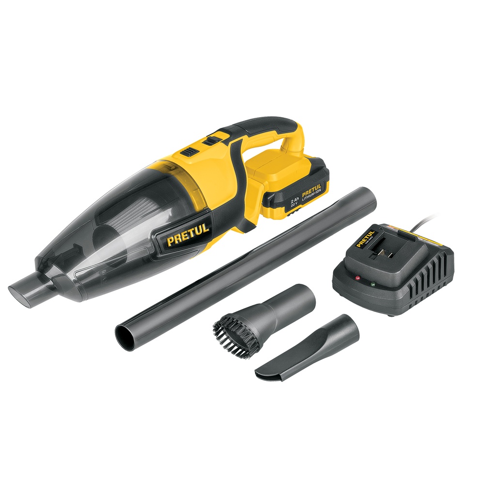 Aspiradora para auto, 20V, 1 batería 2Ah, PRETUL - Pag 34