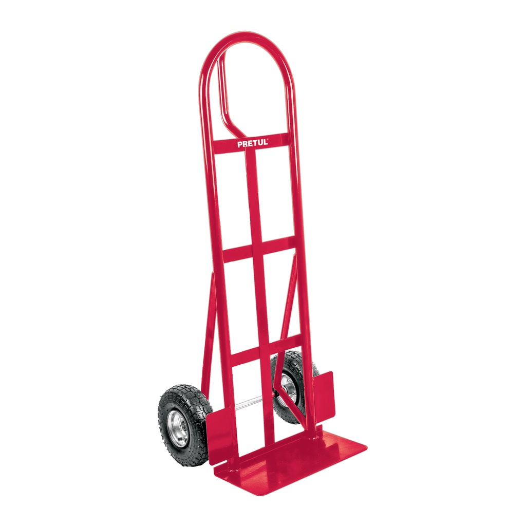 Diablo de carga de 370 kg, ruedas neumáticas, asa tipo D - Pag 138