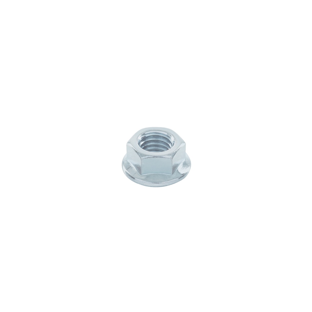 Bolsa con 25 tuercas flange, 1/2', acero galvanizado, FIERO