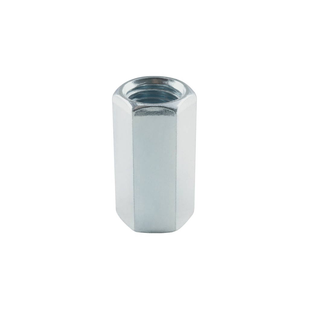 Bolsa con 5 tuercas cople, 1/2' acero galvanizado , FIERO