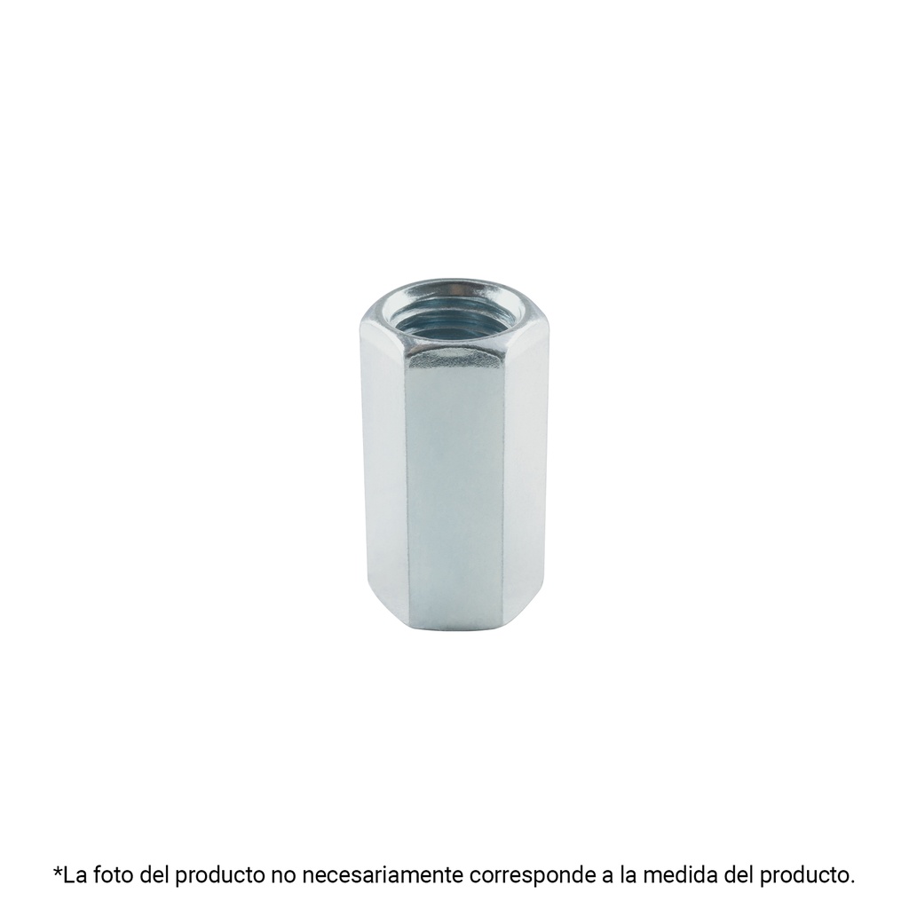 Bolsa con 2 tuercas cople, 3/4' acero galvanizado , FIERO