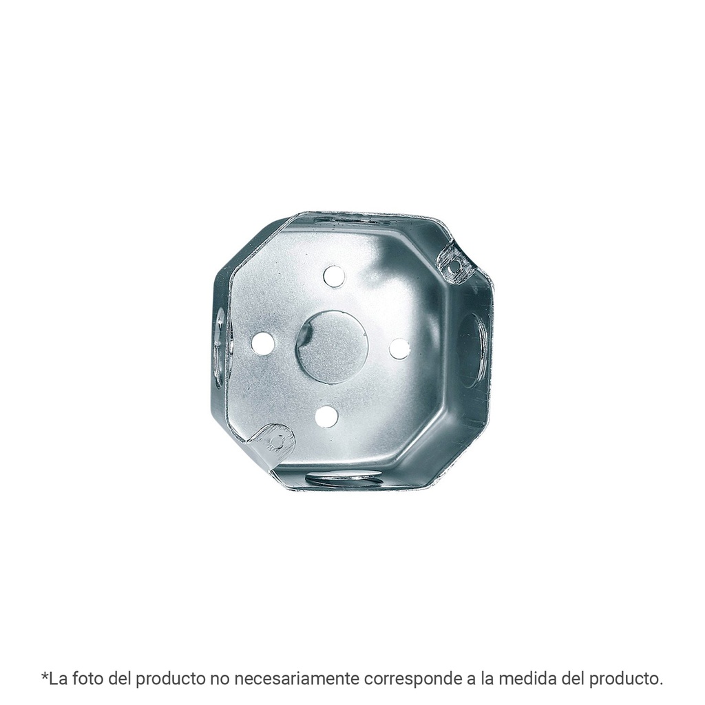 Caja octagonal 3' x 3' reforzada, VOLTECK