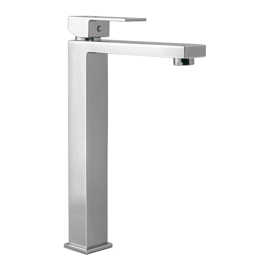 Monomando alto para lavabo, cromo, FOSET KUBO