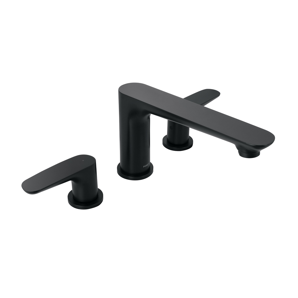 Mezcladora para tina romana, negro, FOSET RIVIERA