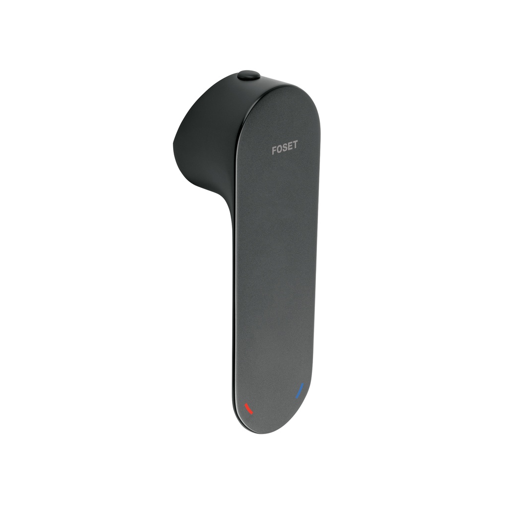 Maneral de palanca para monomando, negro, FOSET RIVIERA