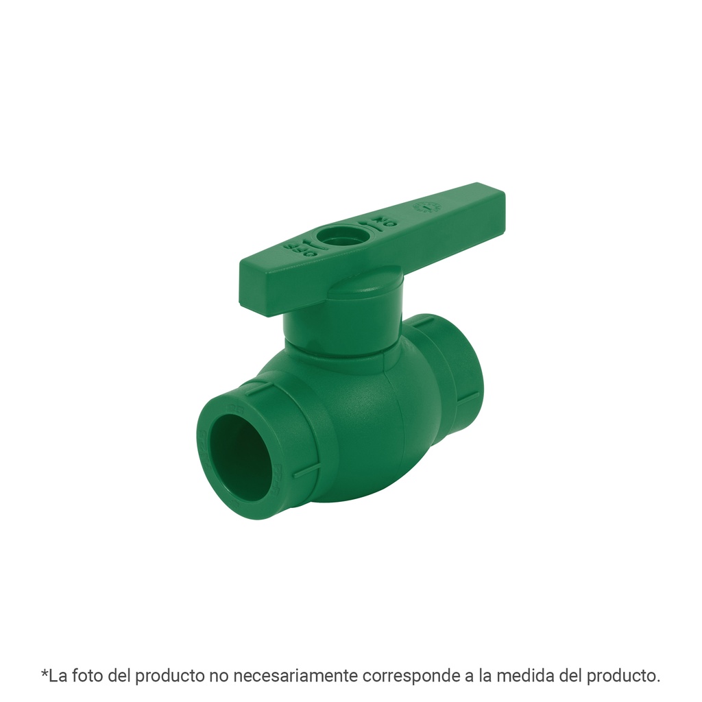 Válvula de esfera PPR, 1-1/4' (40mm), FOSET