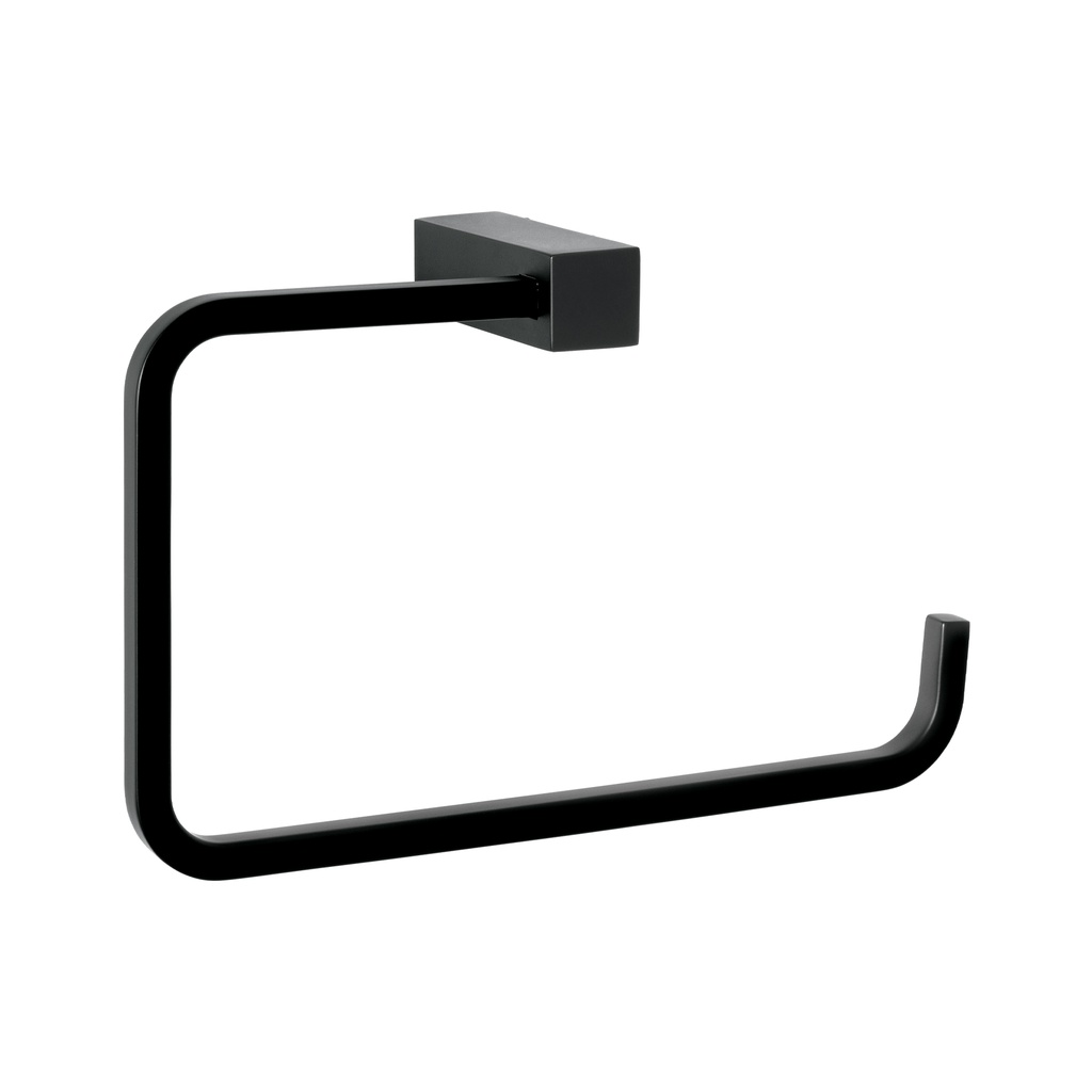 Toallero de argolla, negro, FOSET KUBO - Pag 487