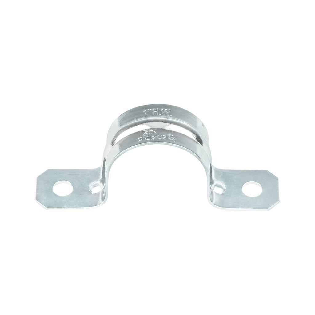 Bolsa c/10 abrazaderas tipo omega 1' p/tubo pared gruesa