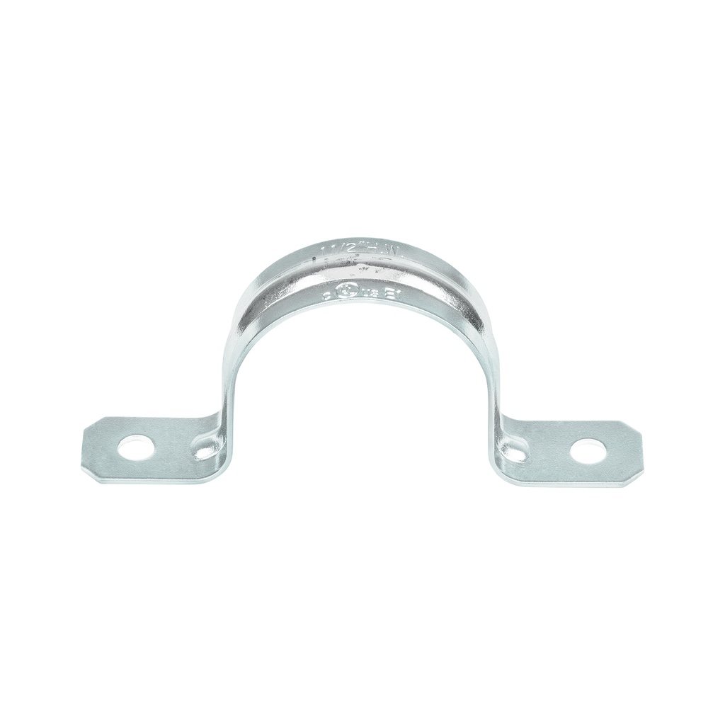 Bolsa c/5 abrazaderas tipo omega 1-1/2' p/tubo pared gruesa