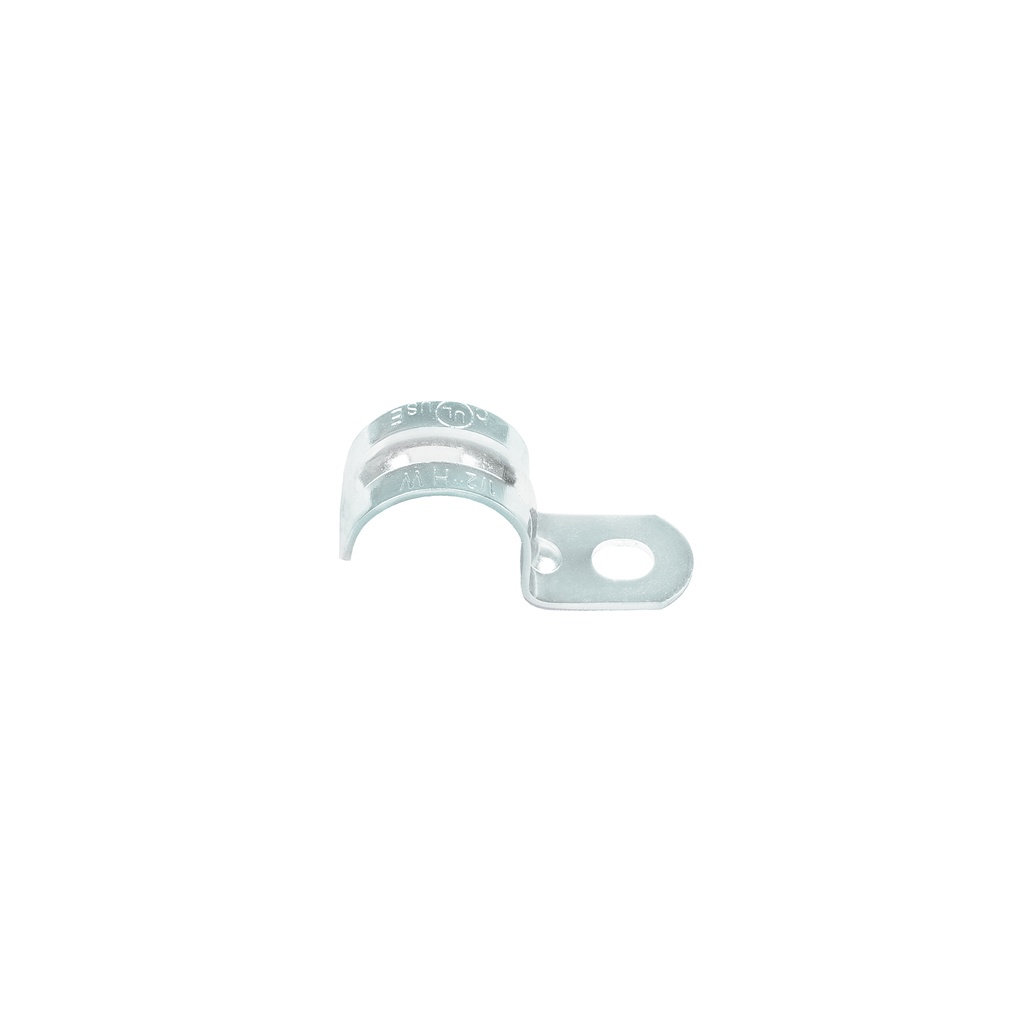 Bolsa c/10 abrazaderas tipo uña 1/2' p/tubo pared gruesa