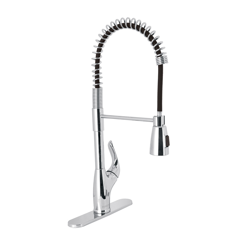 Monomando fregadero cromo, semi profesional, FOSET AERO - Pag 484