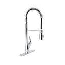 Monomando fregadero cromo, semi profesional, FOSET AERO